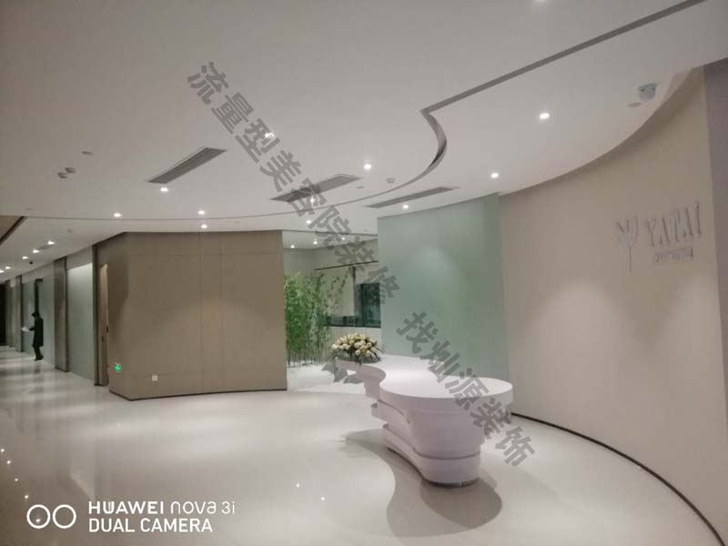 南寧美容院裝修實景圖&mdash;燦源裝飾